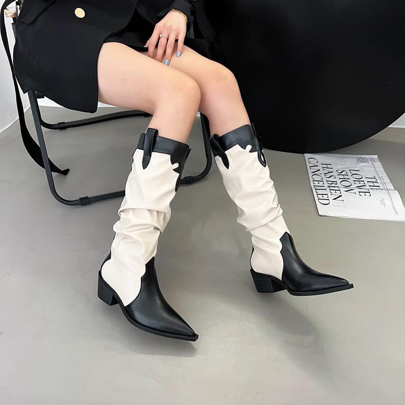 Cowboy Knee High Boots