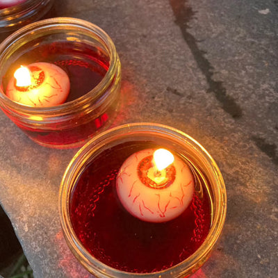 Eyeball Candle Halloween  Floating Candle