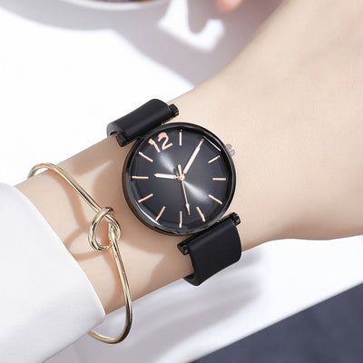 Fashion Gradient Silicone Watch