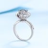 S925 Sterling Silver Moissanite Ring