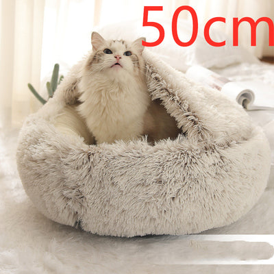 Plush Sleep - Cozy Cave Premium Pet Bed