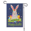 Easter Burlap Garden Flag