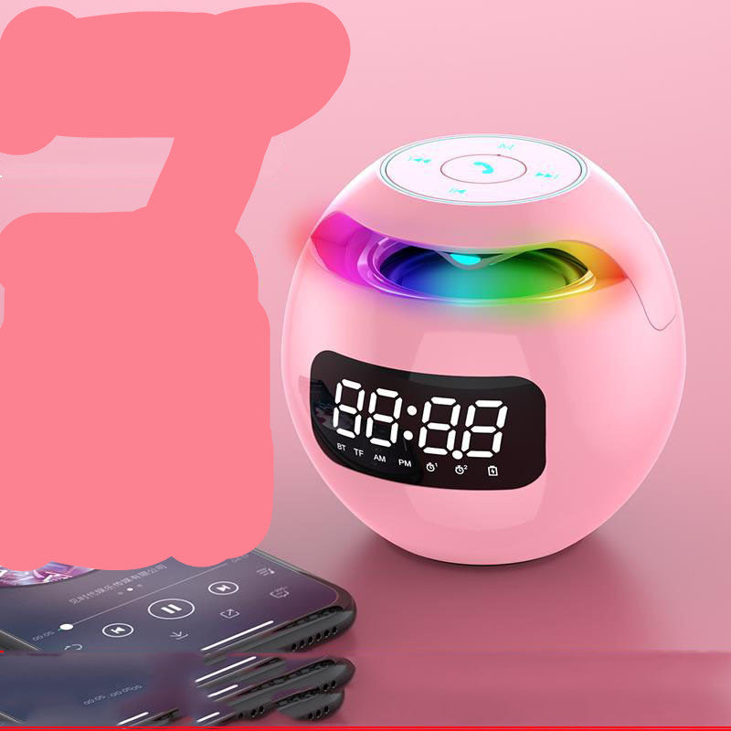 Clock Colorful Bluetooth Speaker