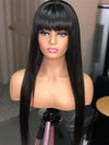 Straight Real Hair Long Wig