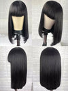 Straight Real Hair Long Wig