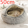 Plush Sleep - Cozy Cave Premium Pet Bed