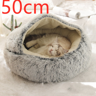 Plush Sleep - Cozy Cave Premium Pet Bed