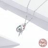 Sterling Silver S925 Zircon Necklace