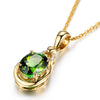 Emerald Tourmaline Pendant