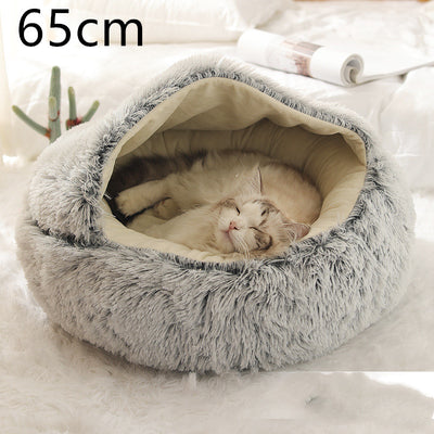 Plush Sleep - Cozy Cave Premium Pet Bed