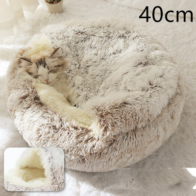 Plush Sleep - Cozy Cave Premium Pet Bed