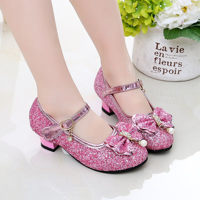 Girls' High Heels Princess Shoes