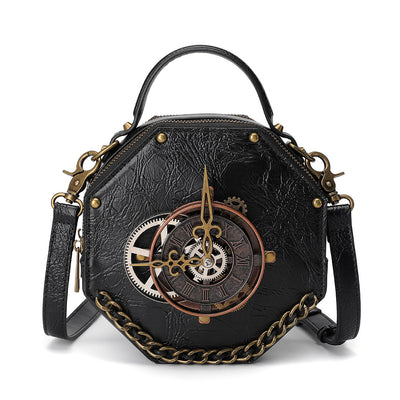 Ladies Punk Retro Crossbody Bag