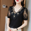 Short Sleeved Chiffon Shirt