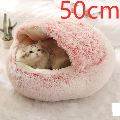 Plush Sleep - Cozy Cave Premium Pet Bed