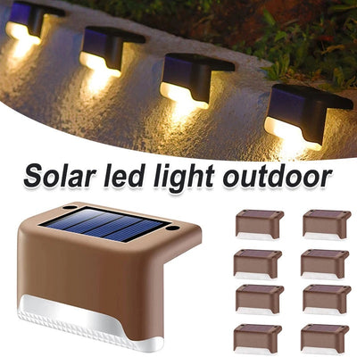 LED Solar Powered Waterproof Stair and Garden Light