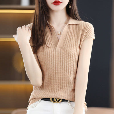 Fashion Loose Knitted Top