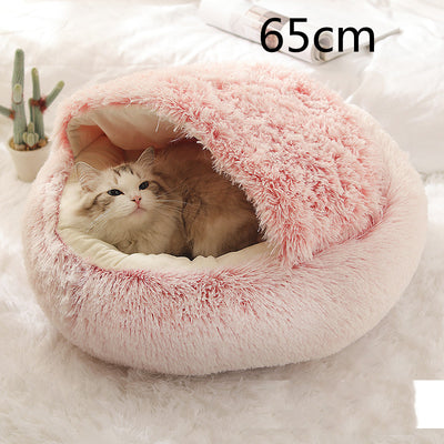 Plush Sleep - Cozy Cave Premium Pet Bed