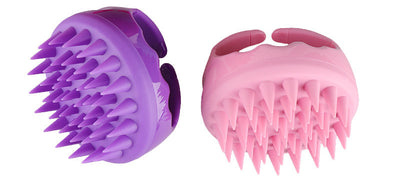 Silicone Shampoo Brush Scalp Massage Comb