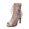 Leopard Print Cool Boots