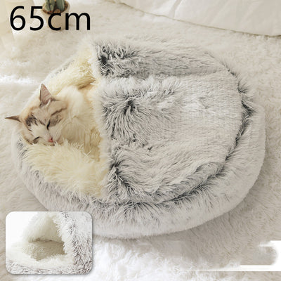 Plush Sleep - Cozy Cave Premium Pet Bed