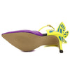 Butterfly Buckle Low-cut Shoes