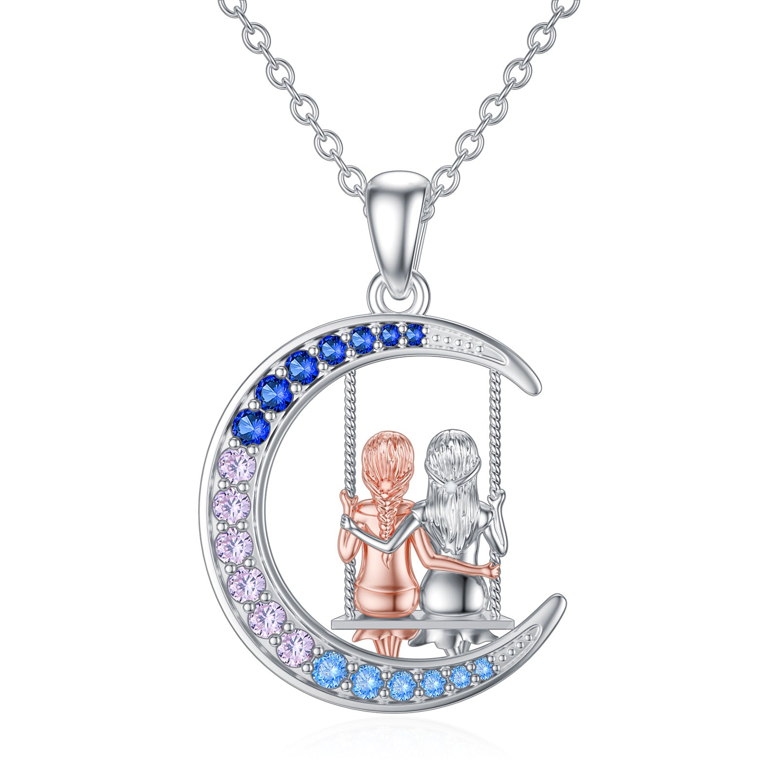 Sisters Pendant Necklace