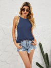 Solid Halter Knitted Top