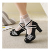 Bow Lace Mesh Shoes