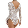 Solid Lace Slim Fitting Jumpsuit