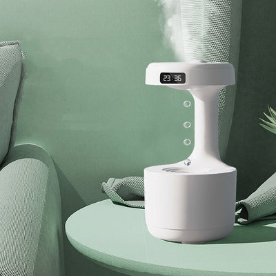 Bedroom Anti-Gravity Humidifier With Clock Water