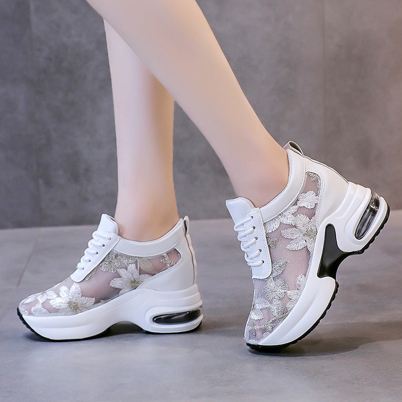 Sport Style Mesh Lace Shoes