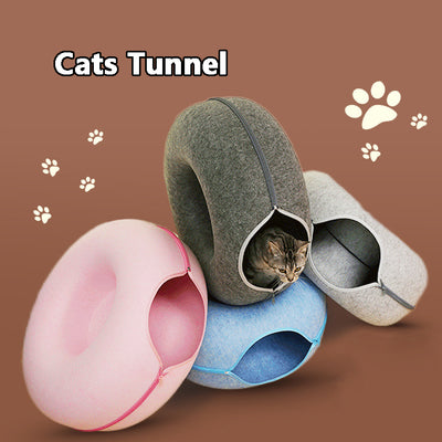 Cat Tunnel Bed