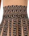 Geometric Print Work Dress