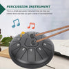 1 Set Pocket Drum Steel Tongue Drum Practical Ethereal Drum Interesting Instrument