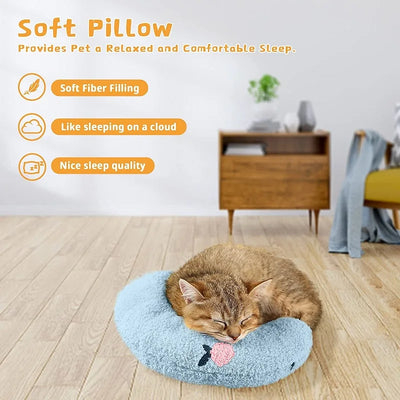 Little Pillow for Cats Fashion Neck Protector Deep Sleep Puppy.