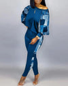 Casual Long Sleeve Tracksuit