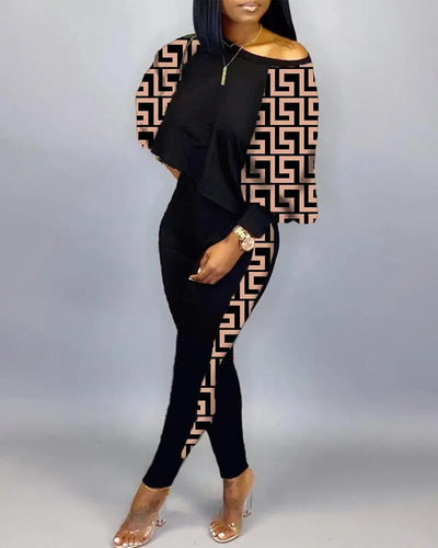 Casual Long Sleeve Tracksuit