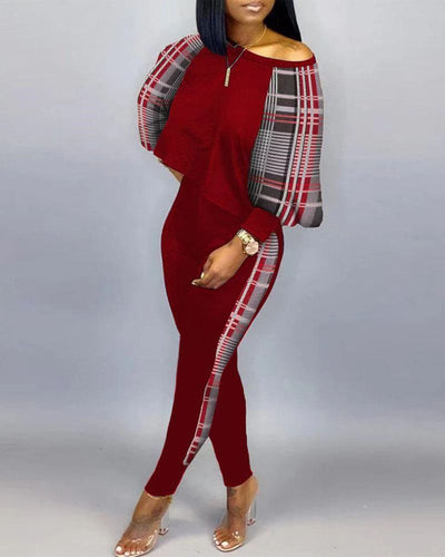 Casual Long Sleeve Tracksuit