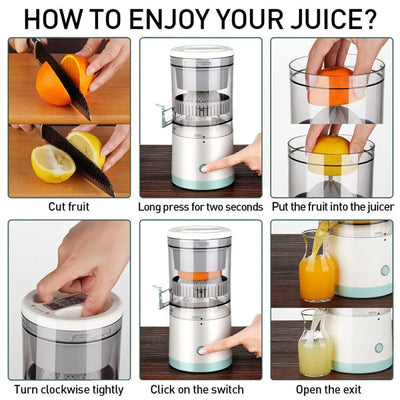 Portable Electric Juicer