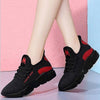 Thick Heel Peas Sneakers