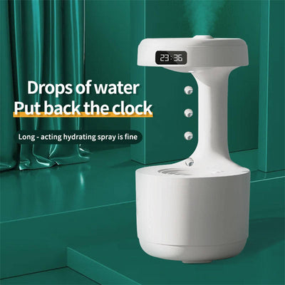 Bedroom Anti-Gravity Humidifier With Clock Water