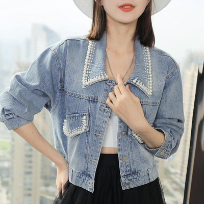 Loose Petite Denim Jacket