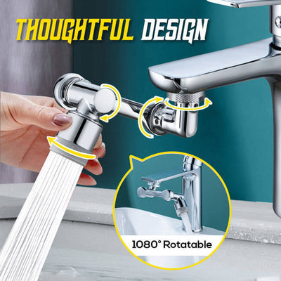 Universal 180° Rotatable Extension Faucet