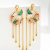 Tide Butterfly Tassel Earrings