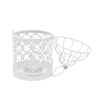 Decorative Candle Lanterns for Wedding Centerpieces, Metal Bird Cage, Hollow Out, Iron Candle Holder, Hanging, 12 Pcs