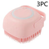 Dog Bath Massage Gloves Brush