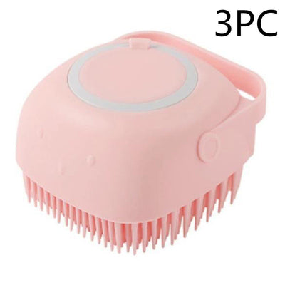 Dog Bath Massage Gloves Brush