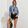 Women  Short Denim Jacket