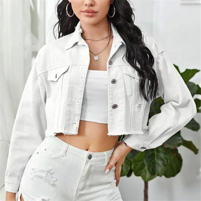 Women  Short Denim Jacket